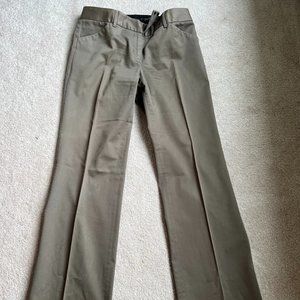 Express Editor dress pants size 2R taupe